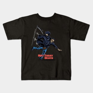 Grim Reaper fate counter Kids T-Shirt